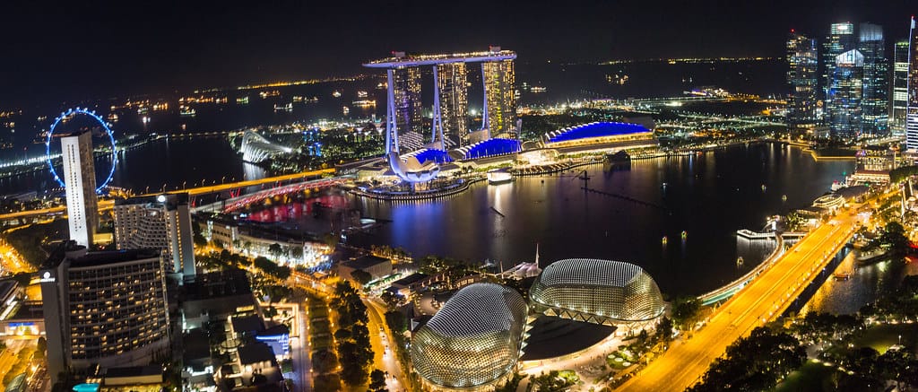 Singapore skyline